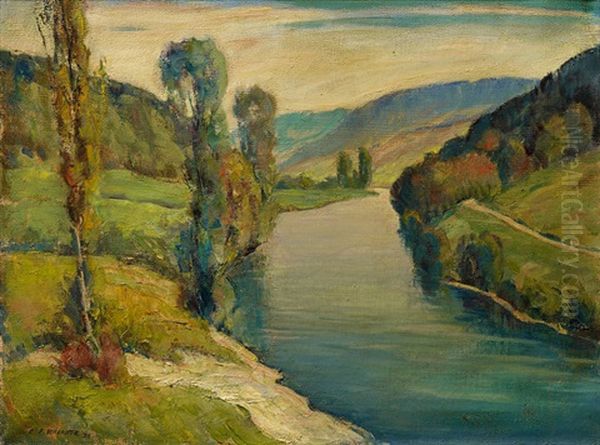 Flusslandschaft - view 1