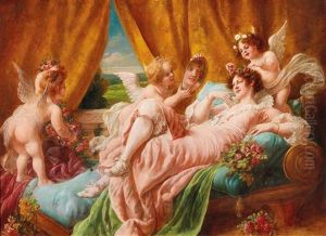 Venus At Her Toilette by Friedrich Schlegel