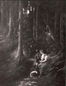 Stelldichein Am Waldweg by Friedrich Schlegel