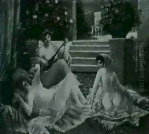 Drei Odalisken Im Harem