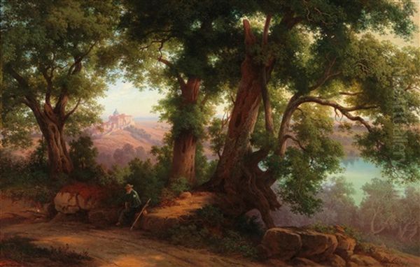 Landscape With Traveller - view 1