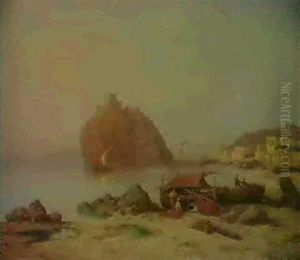 Udsigt Mod Castel Ischia by Julius Schlegel