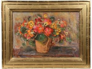 Floral Still Life by William von Schlegell