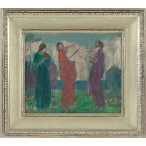 Three Women by William von Schlegell
