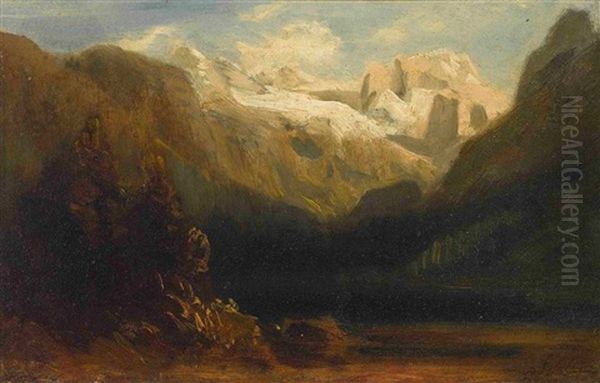 Blick Vom Gosausee Auf Den Dachstein - view 1