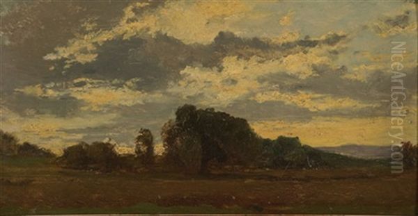 Landschaft Mit Baumgruppe - view 1