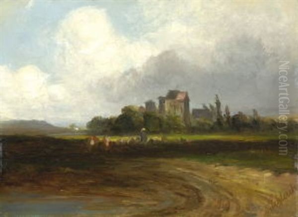 Landschaft Mit Burg - view 1