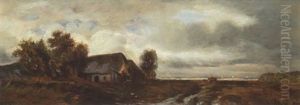 Kustenlandschaft by Eduard Schleich the Elder