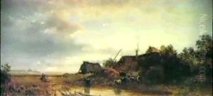 Morgenstimmung by Eduard Schleich the Elder