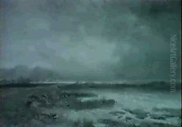 Aufziehendes Gewitter Am Starnberger See - view 1