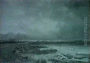 Aufziehendes Gewitter Am Starnberger See Aufziehendes Gewitter Am Starnberger See