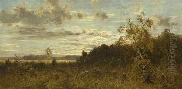 Jager In Moorlandschaft - view 1