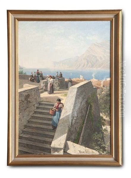 Mediterrane Kustenlandschaft - view 1