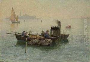 Ein Morgen In Der Lagune Von Venedig Ein Morgen In Der Lagune Von Venedig