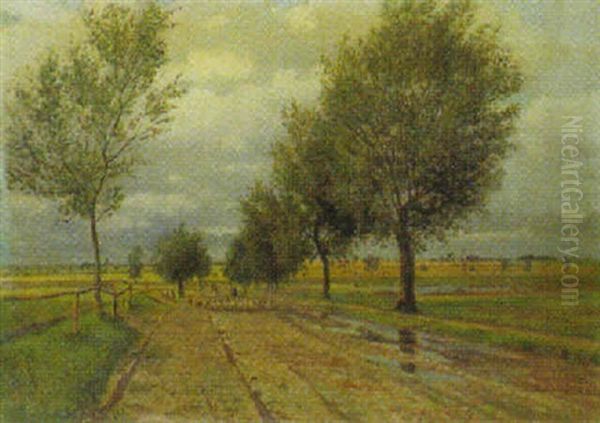 Weidenallee In Norddeutschland - view 1