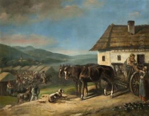 Bauernmarkt by Carl Schleicher