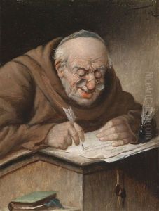 Ein Schreibender Monch