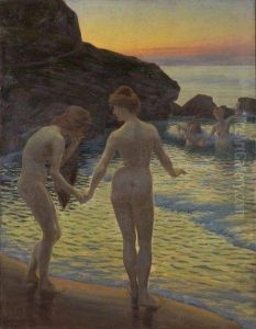 Baigneuses, Un Soir A Belle-isle