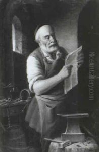 Der Schmied by Carl Schleicher