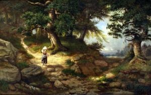 In The Old Forest by Eduard Schleiden