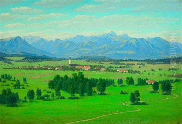 Oberbayrische Landschaft - view 1