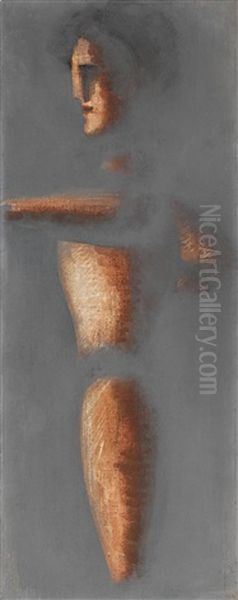 Figur Auf Grauem Grund - view 1