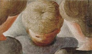 Drei Kopfe by Oskar Schlemmer
