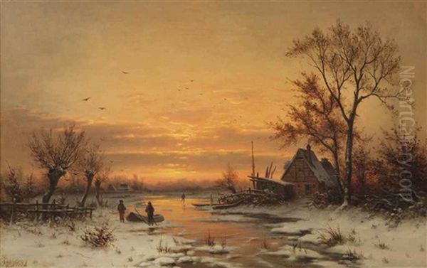 A Winter Sunset - view 1