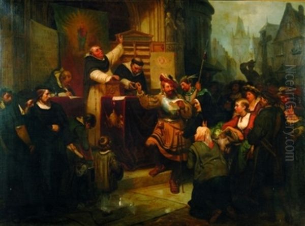 Martin Luther And The Indulgences - view 1
