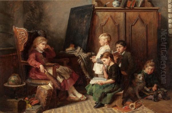 Children Reading - view 1