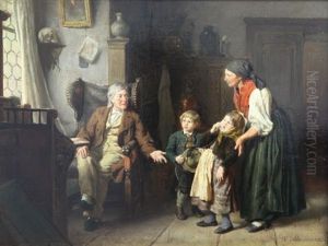 Talking To Father by Felix Schlesinger