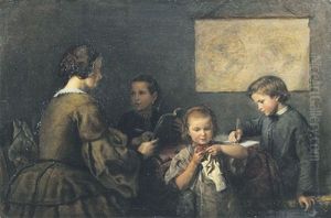 Mutter Unterrichtet Ihre Kinder by Felix Schlesinger