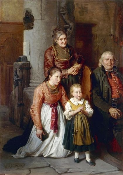 Drei Generationen In Der Kirche - view 1