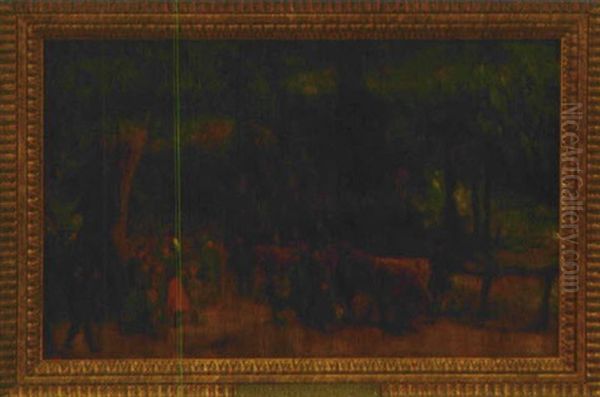 Viehmarkt In Oberbayern (study) - view 1