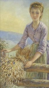Thepretty Harvester by Agnes Rose Bouvier