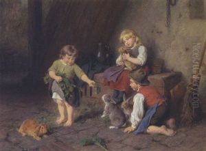 Hasenfutterung by Felix Schlesinger