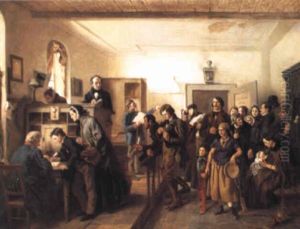 Fra Et Tysk Pas- Og Politikontor by Felix Schlesinger