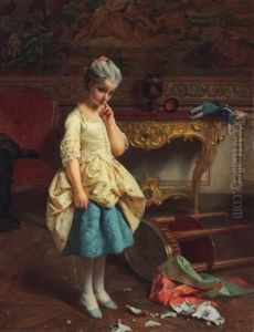 The Reprimand by Henry Guillaume Schlesinger