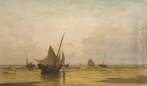 Marine Par Temps Calme by Arthur Bouvier