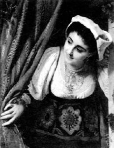 Eine Junge Italienerin by Henry Guillaume Schlesinger