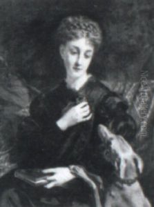 Woman With Brooch by Henry Guillaume Schlesinger