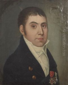 Portrait D'homme Aux Decorations