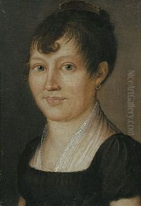 Bildnis Einer Frau Mit Goldkreolen