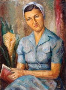 The Artist"s Wife by Shmuel Schlesinger