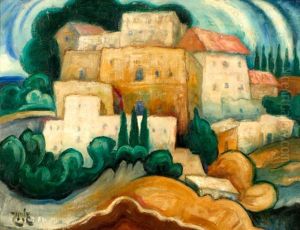Landscape by Shmuel Schlesinger