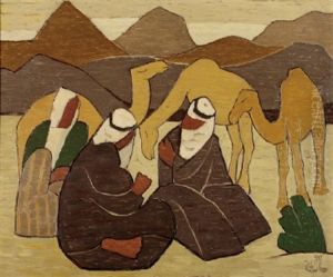 Figures With A Camel Figures With A Camel
