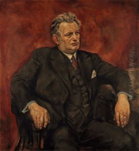 Portrait Max Schlichter by Rudolf Schlichter