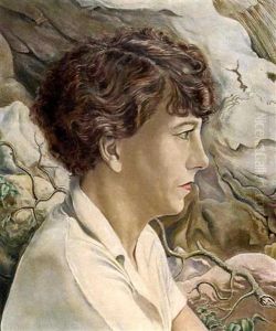 Bildnis Frau S. (speedy Schlichter) by Rudolf Schlichter