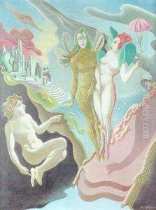 Sprung In Die Lufte by Rudolf Schlichter
