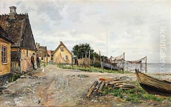 View From A Danish Fishing Village - view 1